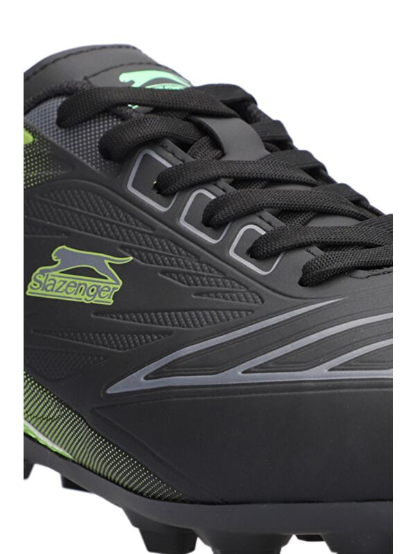 DANGER I KR Erkek Futbol Ayakkabı Siyah / Yeşil - Görsel 5