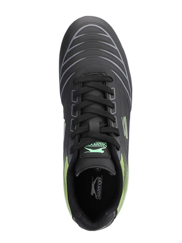 DANGER I KR Erkek Futbol Ayakkabı Siyah / Yeşil - Görsel 6