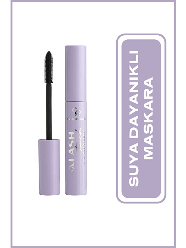 GOLDEN ROSE Lash Touch Waterproof Mascara - Suya Dayanıklı Maskara