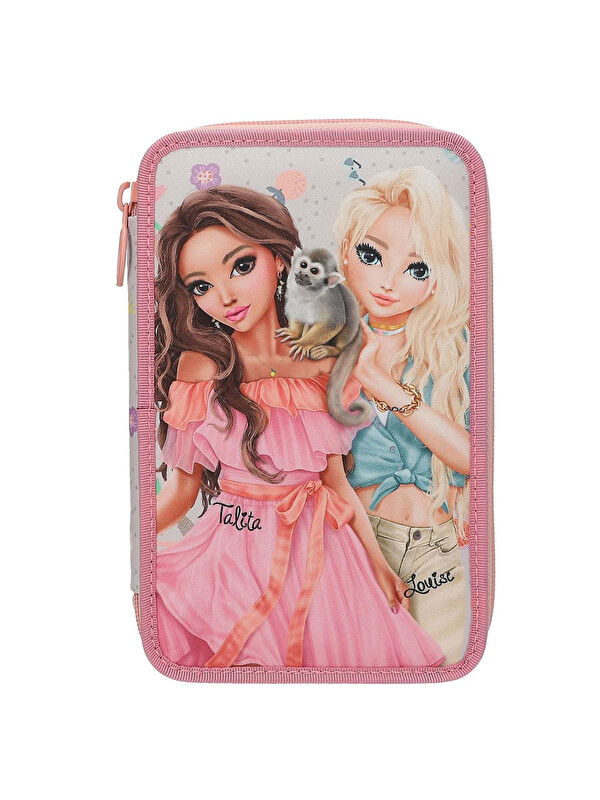 Top Model 3 Katlı İçi Dolu Kalem Çantası Juicy 413324