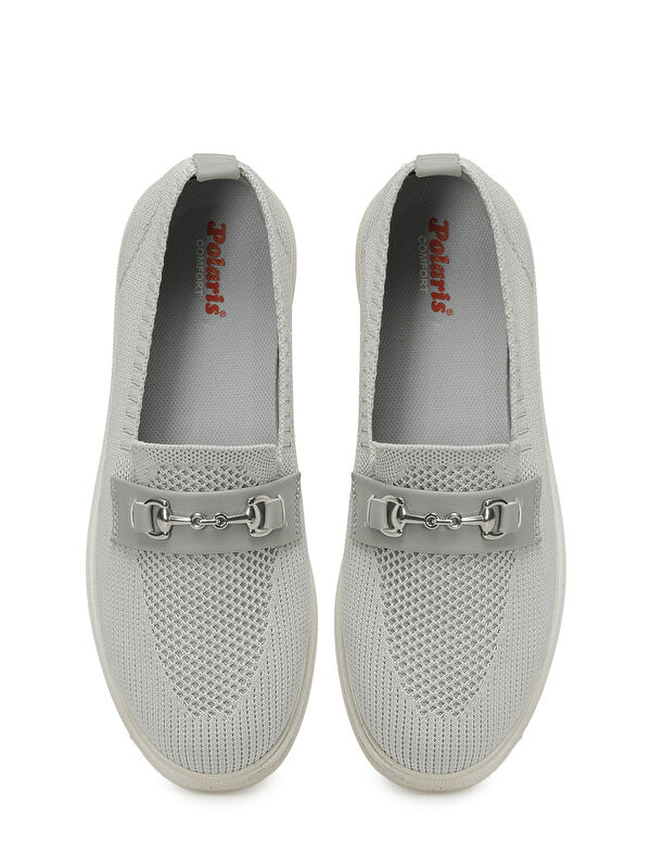 166783.Z5FX Gri Kadın Loafer - Görsel 5