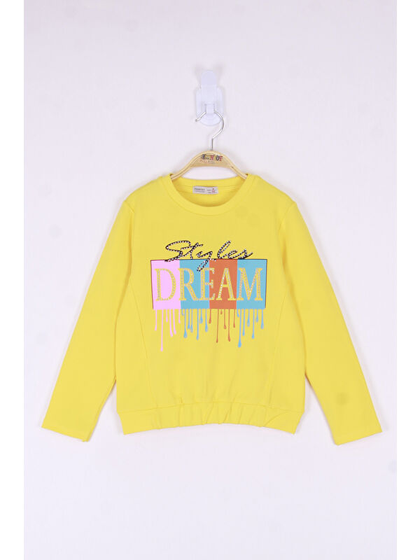 Toontoykids Kız Çocuk Dream Baskılı Tişört