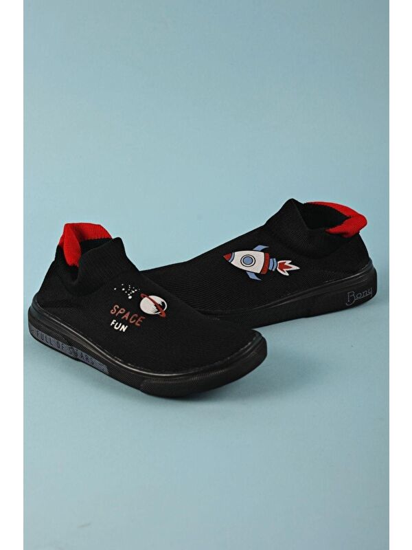 Rocket Çorap Ayakkabı Siyah - Görsel 4