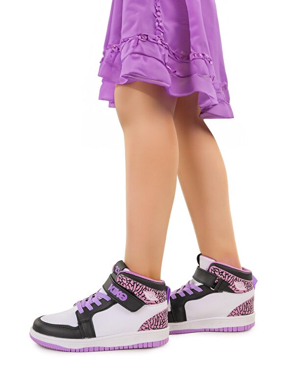 Palf Cırtlı Günlük Kız Çocuk Spor Ayakkabı - Görsel 3