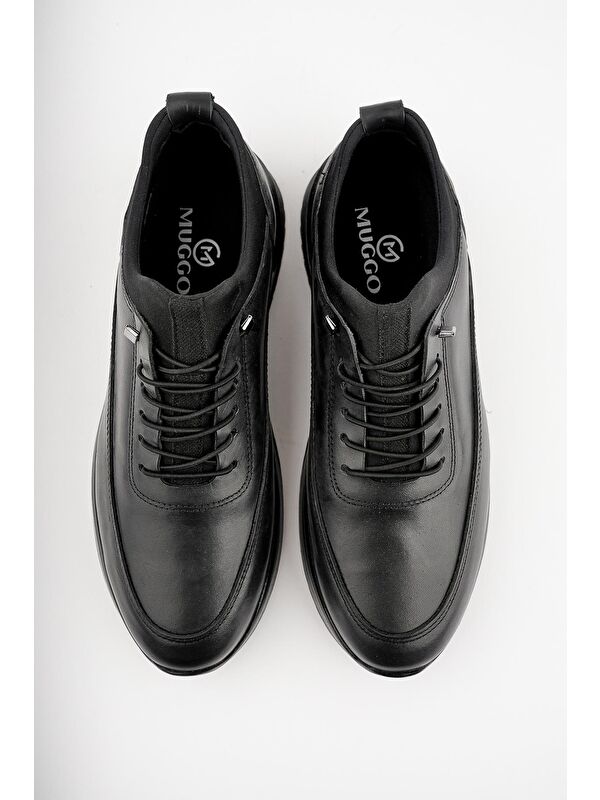 FREE Erkek Günlük Klasik Hakiki Deri Casual Rahat Ortopedik Ayakkabı - Görsel 9