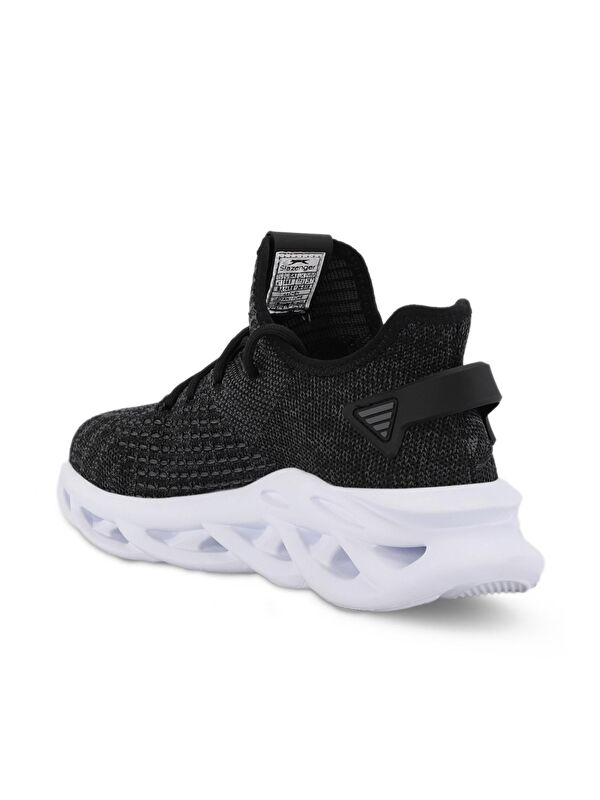 Erkek Sneaker Ayakkabı Siyah / Koyu Gri - Görsel 4