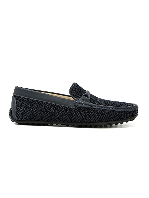 Giuseppe Mengoni Erkek Oxford ( Klasik) MO-452A002-452 Koyu Lacivert Triko