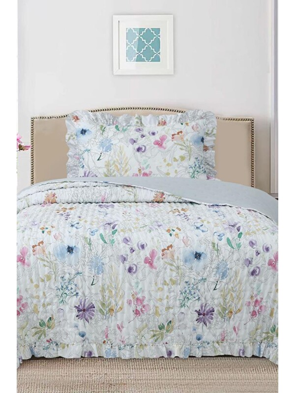Çeyiz Diyarı Breeze Işığı Tek Kişilik Yatak Örtüsü 180x240
