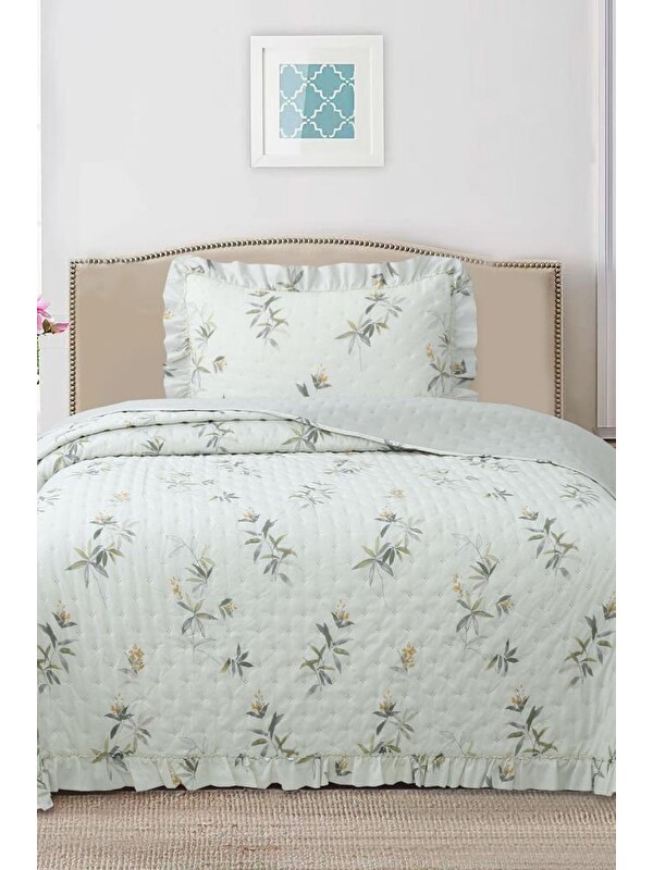 Çeyiz Diyarı Breeze Güz Düşleri Tek Kişilik Yatak Örtüsü 180x240