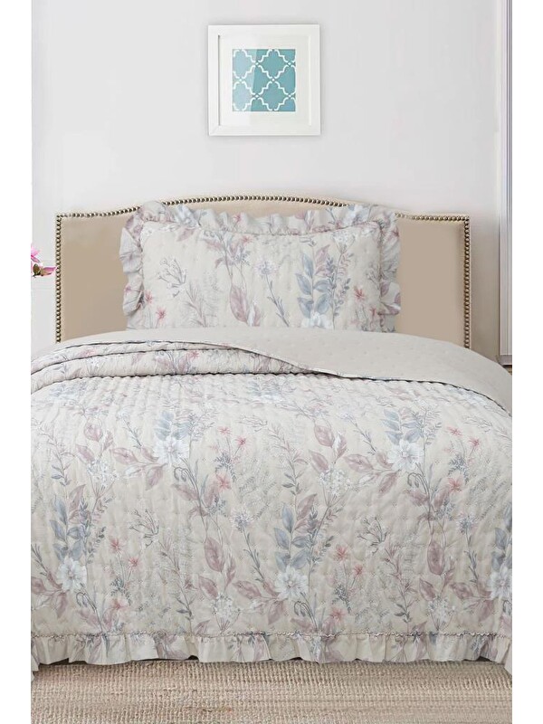 Çeyiz Diyarı Breeze Orman Melodisi Tek Kişilik Yatak Örtüsü 180x240