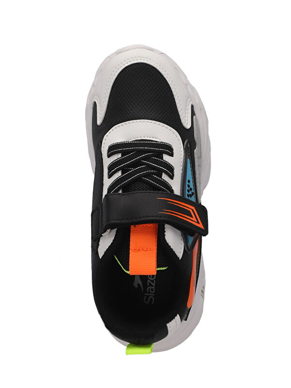 Unisex Çocuk Sneaker Ayakkabı Siyah / Beyaz - Görsel 5