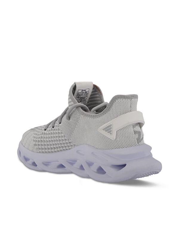 Erkek Sneaker Ayakkabı Gri / Beyaz - Görsel 4