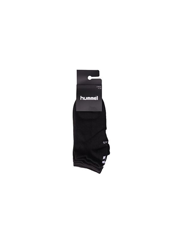 Hummel Midi 2 Parça Siyah Spor Patik Çorap