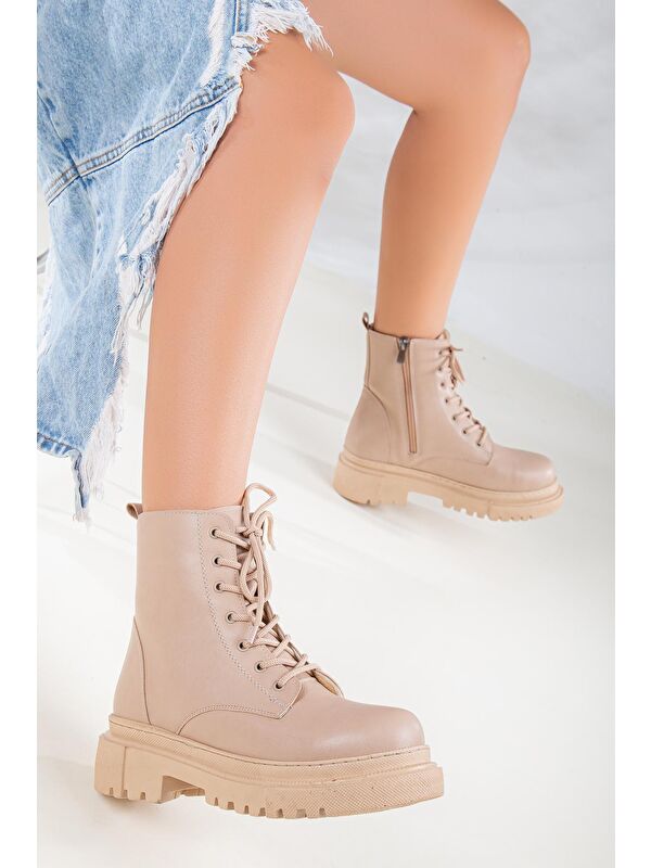 D034 Kadın Soğuk Geçirmez Kışlık Ortopedik Bot - Görsel 3