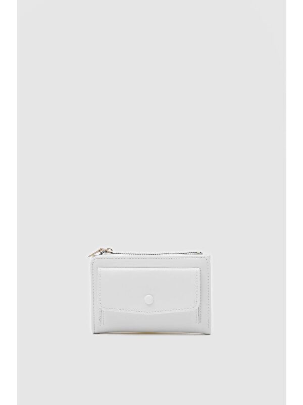 Shulebags Pine Cüzdan Beyaz