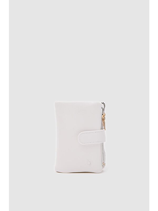 Shulebags Kei Cüzdan Beyaz