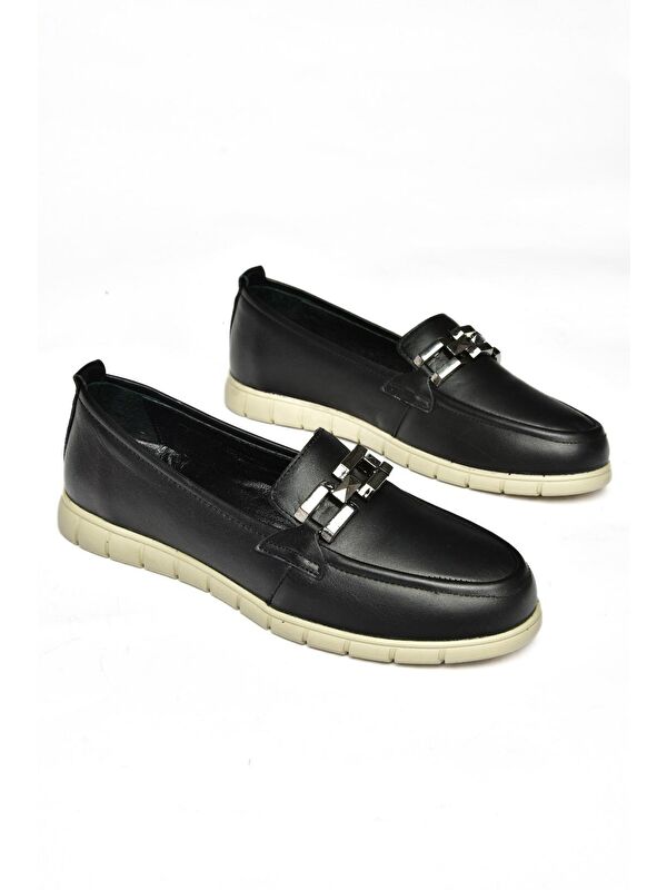 P5550811 Siyah Kadın Ayakkabı - Görsel 8