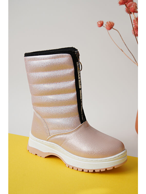 D078 Günlük Ortopedik Kız Çocuk Soğuk Geçirmez Bot - Görsel 3