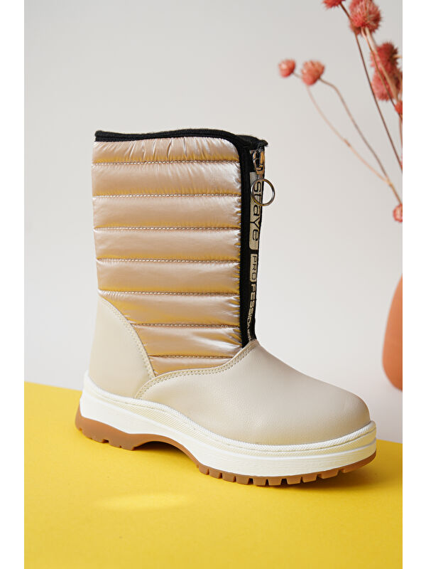 D078 Günlük Ortopedik Kız Çocuk Soğuk Geçirmez Bot - Görsel 5