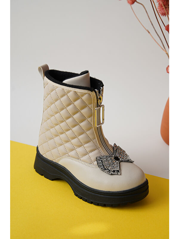 D083 Günlük Ortopedik Kız Çocuk Soğuk Geçirmez Bot - Görsel 5