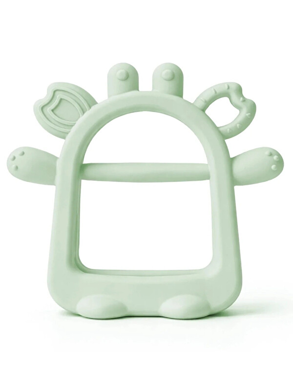 Babyjem Silikon Kolay Kavrama Diş Kaşıyıcı Soft Yeşil
