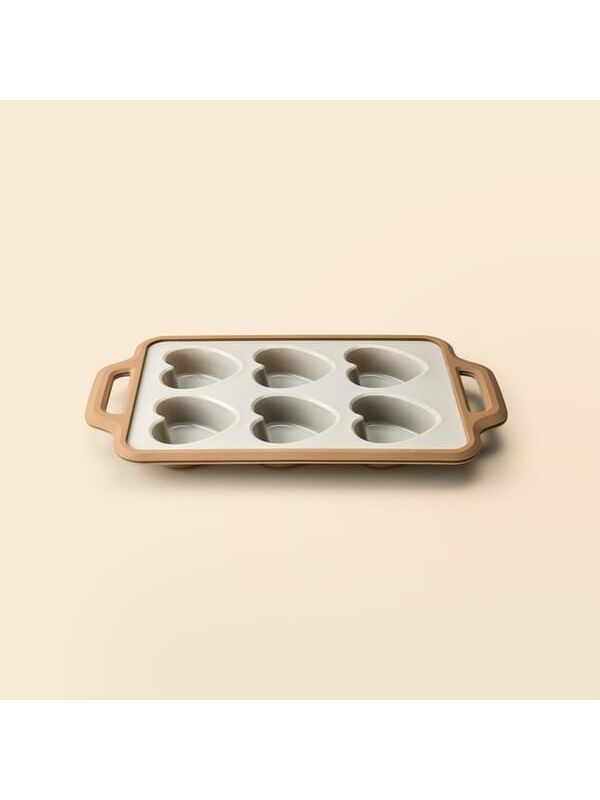 Arow Maple Silikon Muffin Kabı - Gri - 34x20 cm