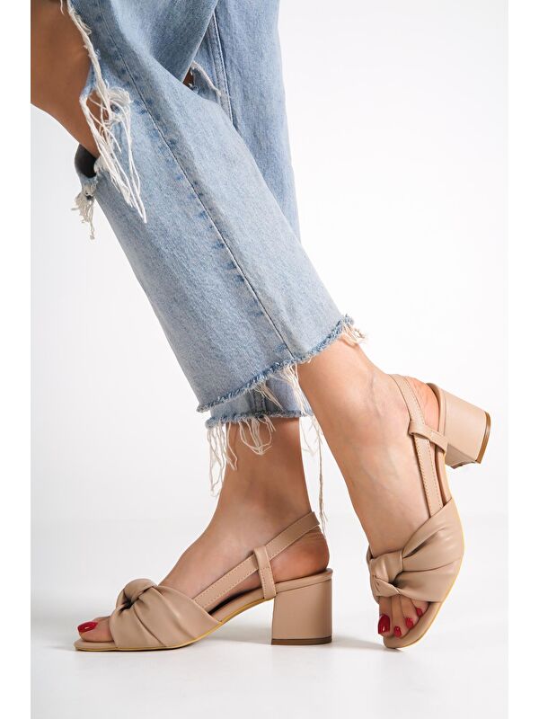 D719 Kadın Topuklu Ayakkabı - Görsel 3