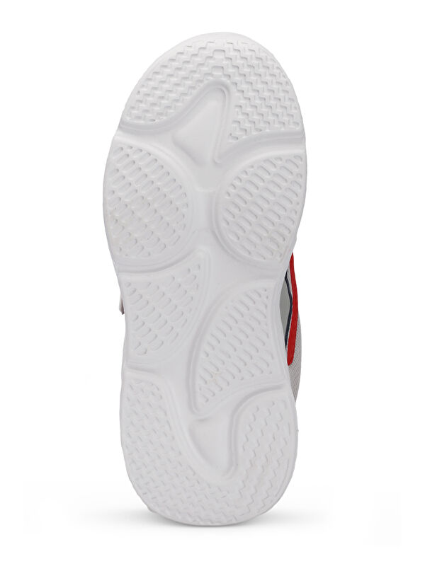 PESO I Erkek Çocuk Cırt Cırtlı Gri Sneaker - Görsel 8