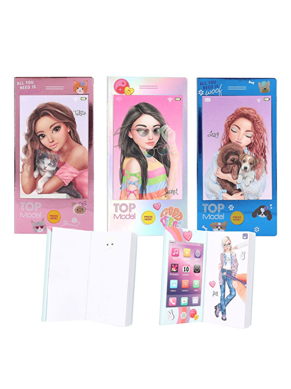 Top Model Sesli Mini Boyama Kitabı 413576