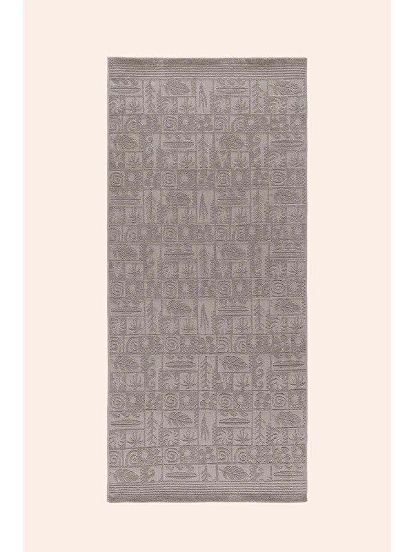 İrya Kayora %100 Pamuk Plaj Havlusu 80x170 cm Sand Beige