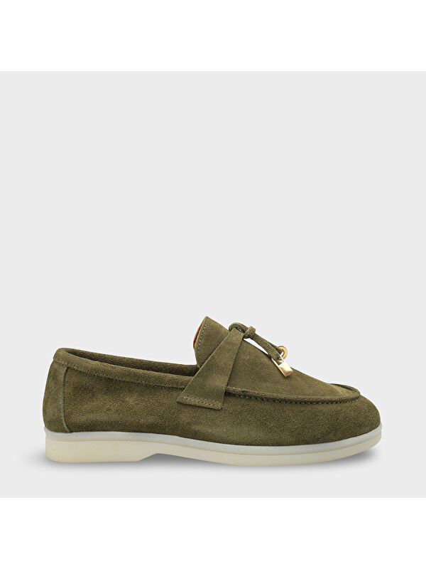 Capone Outfitters Vikki Hakiki Deri Kadın Loafer