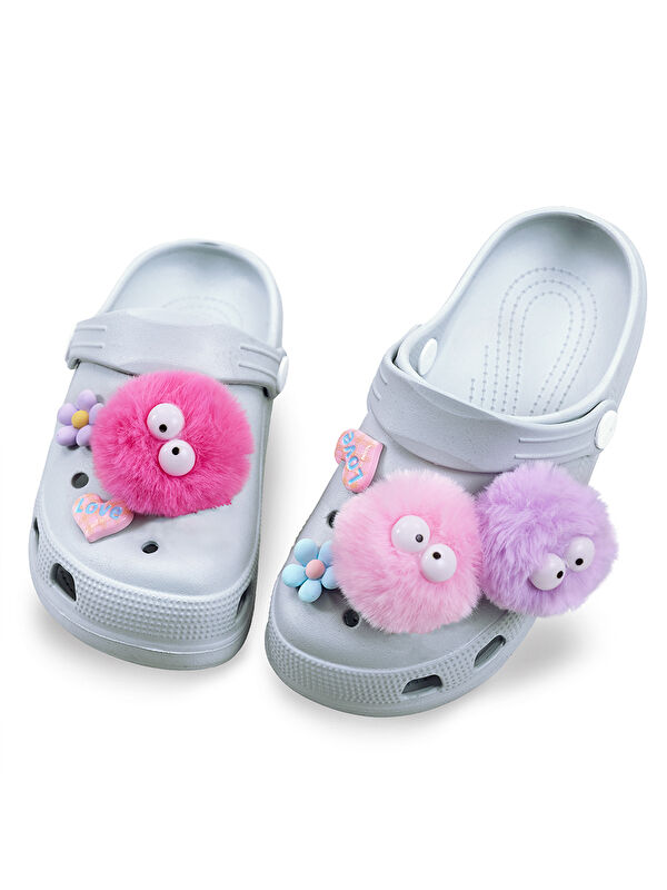 Denokids Ponponlu Kız Çocuk Sabo Terlik