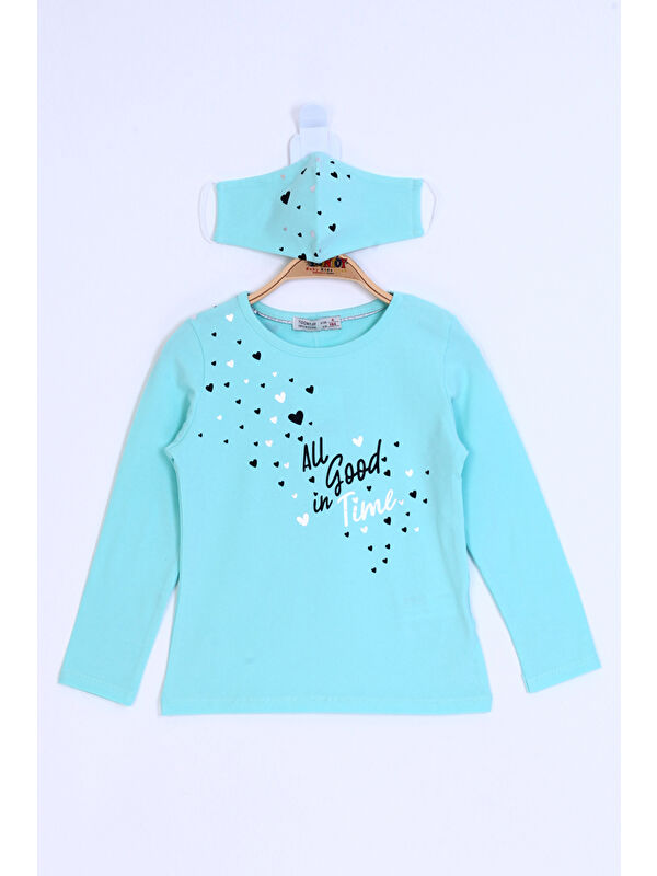 Toontoykids Kız Çocuk All Good In Time Baskılı Tişört