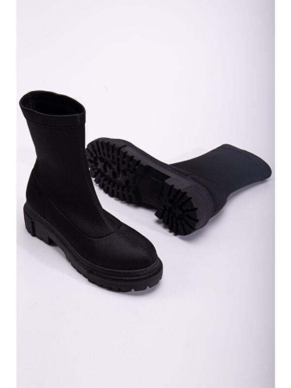 İstinye Kadın Kışlık Ortopedik Dalgıç Bot - Görsel 5