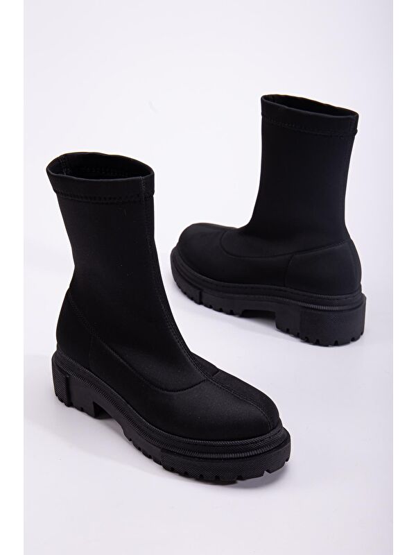 İstinye Kadın Kışlık Ortopedik Dalgıç Bot - Görsel 6