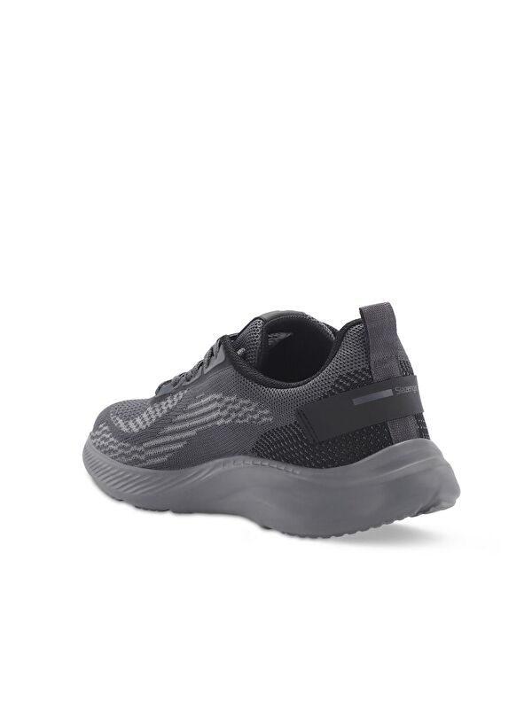 Erkek Sneaker Ayakkabı Koyu Gri - Görsel 4