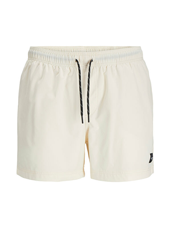 Jack & Jones Maui Solid Erkek Ekru Mayoşort