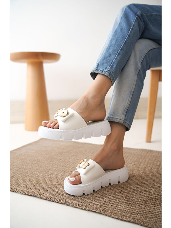 D193 Günlük Ortopedik Kadın Terlik - Görsel 3