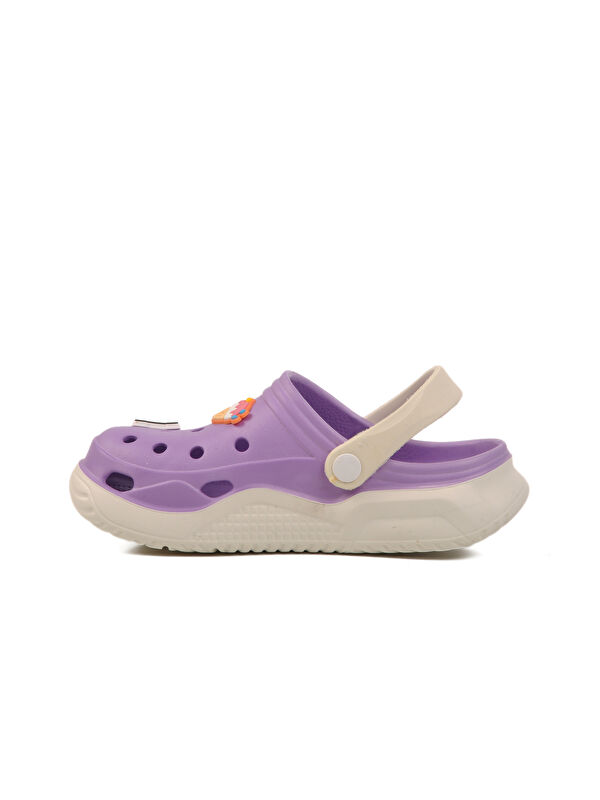 Lila Kız Çocuk Sabo Terlik Stella - Görsel 3