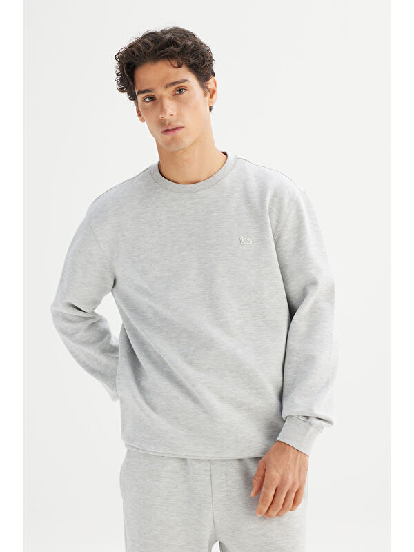 Lee Regular Fit Bisiklet Yaka Sweatshirt