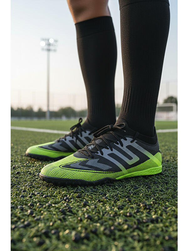 Playup Siyah Playup Bağcıklı Erkek Halı Saha Ayakkabısı MH-252-149 M