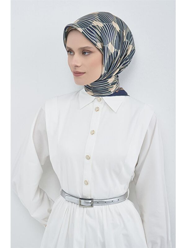ARMİNE Saf İpek Twill Eşarp 9533D 85