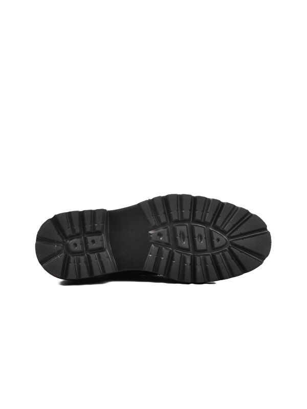 Siyah Hakiki Deri Erkek Klasik Ayakkabı Premium 260 M - Görsel 6