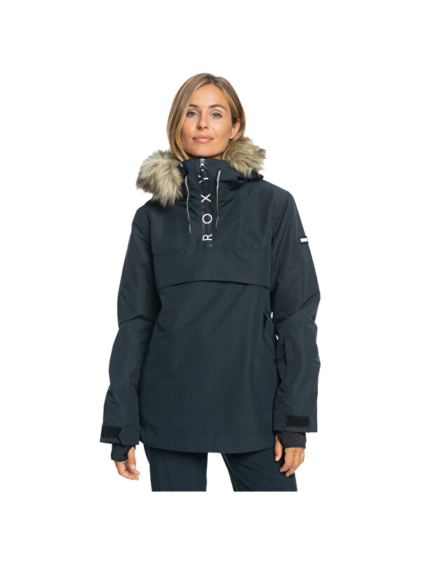 Roxy Shelter Kadın Siyah Snowboard Ceketi