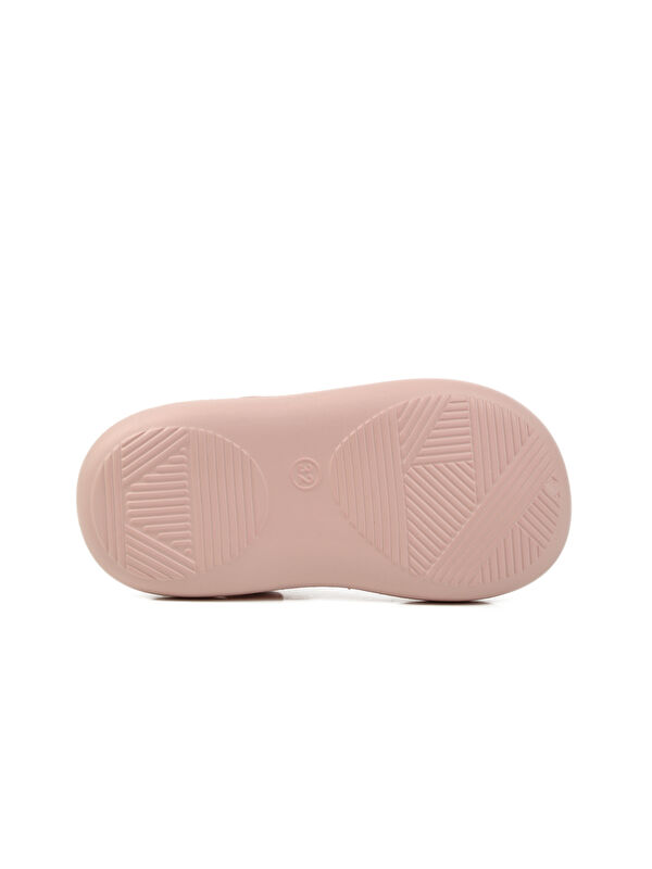 Pudra Kız Çocuk Sabo Terlik Yumurcak - Görsel 6