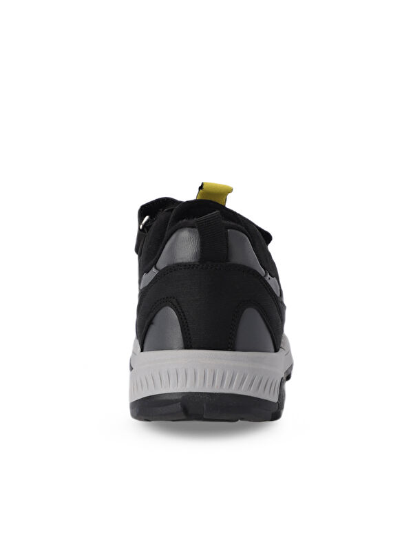 KROSS KTN Unisex Çocuk Cırt Cırtlı Siyah / Beyaz Günlük Spor Ayakkabısı - Görsel 7