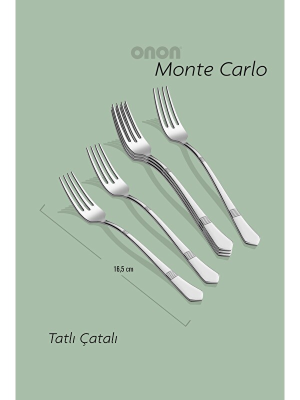 Onon Montecarlo Tatlı Çatal 6'lı 18/10