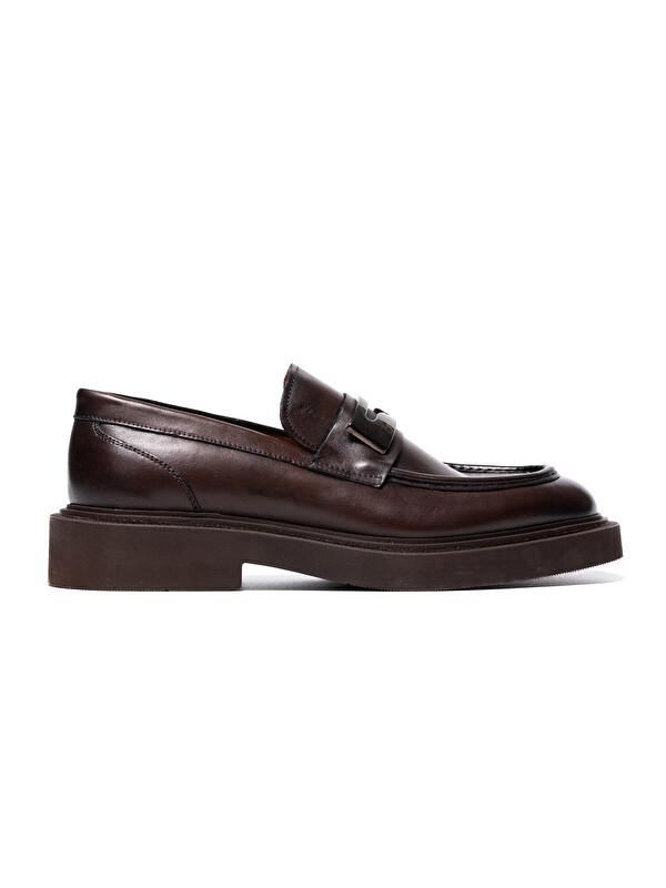 John May Erkek Oxford ( Klasik) VH-JMY 96-458 Kahve Spiro