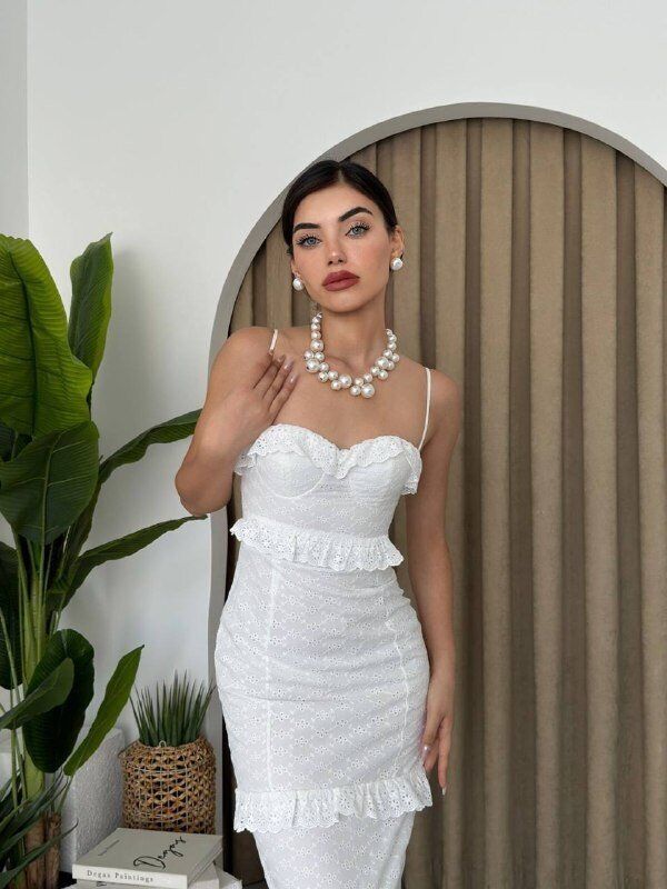 Jane's Lere Ip Askılı Elbise