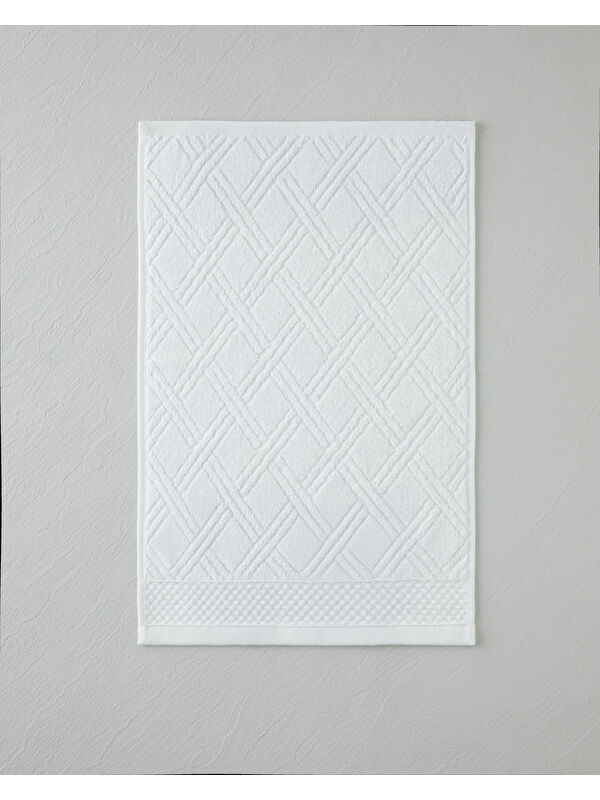 English Home Chic Diamond Pamuk El Havlusu 30x45 cm Fildişi